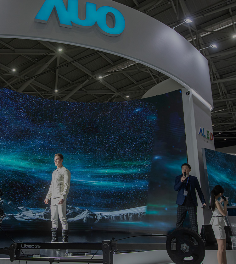 友達光電x再現影像 LED 虛擬智慧攝影棚解決方案，開創影視產業新紀元